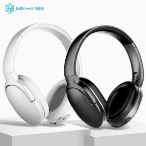 Tai Nghe Bluetooth Không Dây Baseus Encok Wireless headphone D02 Pro wireless (bluetooth) white