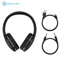 Tai Nghe Bluetooth Không Dây Baseus Encok Wireless headphone D02 Pro wireless (bluetooth) black