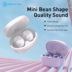 Tai Nghe Bluetooth Không Dây Baseus True Wireless Earphones Bowie E2 Purple