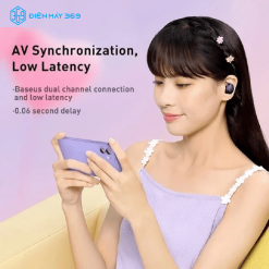 Tai Nghe Bluetooth Không Dây Baseus True Wireless Earphones Bowie E2 Black