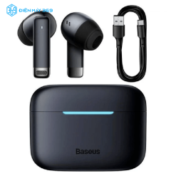 Tai Nghe Bluetooth Không Dây Baseus True Wireless Earphones Bowie E9 Black