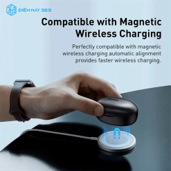 Tai Nghe Bluetooth Không Dây Baseus True Wireless Earphones W11 Black