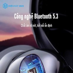 Tai Nghe Bluetooth Không Dây ROBOT Airbuds T30 Black