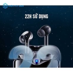 Tai Nghe Bluetooth Không Dây ROBOT Airbuds T30 Black