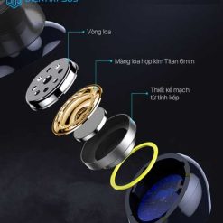 Tai Nghe Bluetooth Không Dây VIVAN Liberty T200 Blue