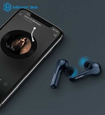 Tai Nghe Bluetooth Không Dây VIVAN Liberty T200 Blue