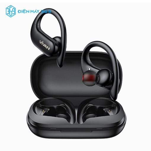 Tai Nghe Bluetooth Không Dây VIVAN Sport X Black