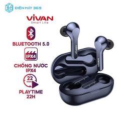 - Tai Nghe Bluetooth Không Dây VIVAN TWS Liberty T200 Trắng