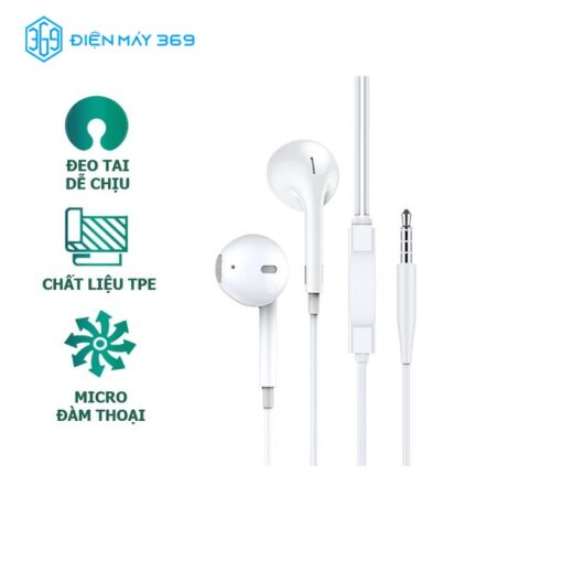 Tai Nghe Có Dây ROBOT RE10 White