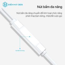 Tai Nghe Có Dây ROBOT RE10 White