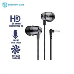Tai Nghe Có Dây ROBOT RE101S Black