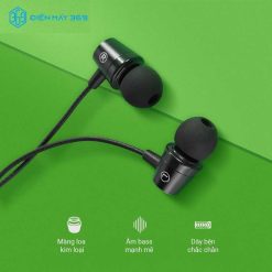 Tai Nghe Có Dây ROBOT RE101S Black