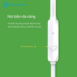 Tai Nghe Có Dây ROBOT RE101S White