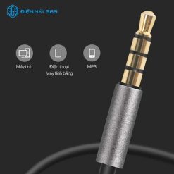 Tai Nghe Có Dây Robot RE240 Black