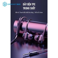 Tai Nghe Có Dây ROBOT RE30 Black
