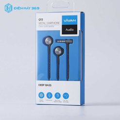 Tai Nghe Có Dây VIVAN Q12 Gray