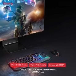Trọn Bộ Bàn Phím Cơ Có Dây Gaming GAMEN Station II