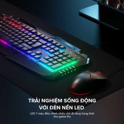 Trọn Bộ Bàn Phím Cơ Có Dây Gaming GAMEN Station II