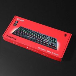 Trọn Bộ Bàn Phím CƠ Có Dây Gaming GAMEN Titan II - Anti-ghosting, 17 hiệu ứng LED
