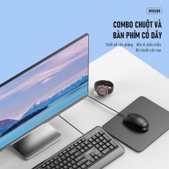Trọn Bộ Bàn Phím Có Dây ROBOT KM2600 Black – Độ chuẩn xác cao