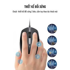 Trọn Bộ Bàn Phím Có Dây ROBOT KM2600 Black – Độ chuẩn xác cao