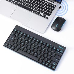 Trọn Bộ Bàn Phím Không Dây ACOME AKM2000 Black