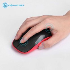 Trọn Bộ Bàn Phím Không Dây ROBOT KM3000 Red + Black - 2.4GHz Tĩnh Âm