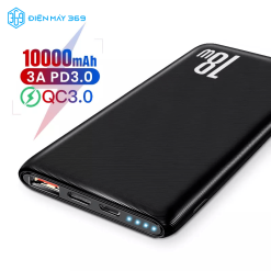 Pin dự phòng sạc nhanh Baseus Bipow 10.000mAh PD/QC 18W (Powerdelivery / Quick Charge Power Bank )
