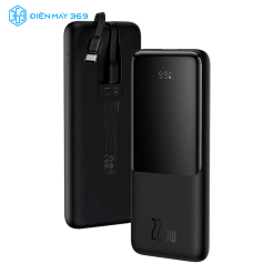 Pin Dự Phòng Sạc Nhanh Baseus Elf Digital Display Fast Charge Power Bank 10.000mAh 22.5W