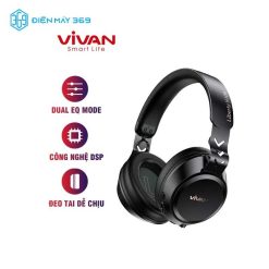 Tai Nghe Bluetooth Không Dây VIVAN Liberty H100 Black