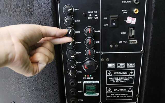 Cài đặt bảng điều khiển âm thanh của loa kéo Bose