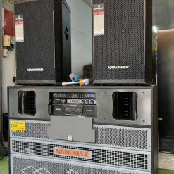 COMBO Loa Kéo Điện 3 Bass Chính Hãng NANOMAX PRO 369i + Full Bass 40