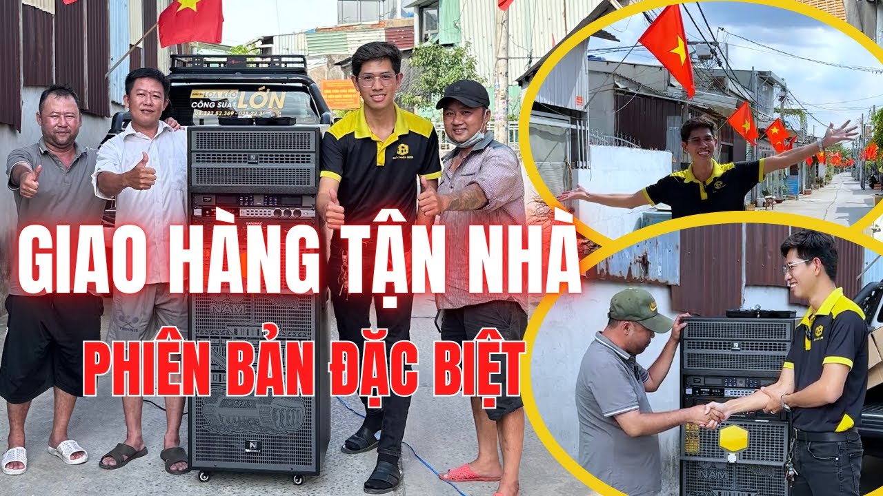 Bảo Trần Lần Đầu Đi Giao Loa Điện Nanomax Pro 369d Phiên Bản Đặc Biệt Tận Nhà Khách