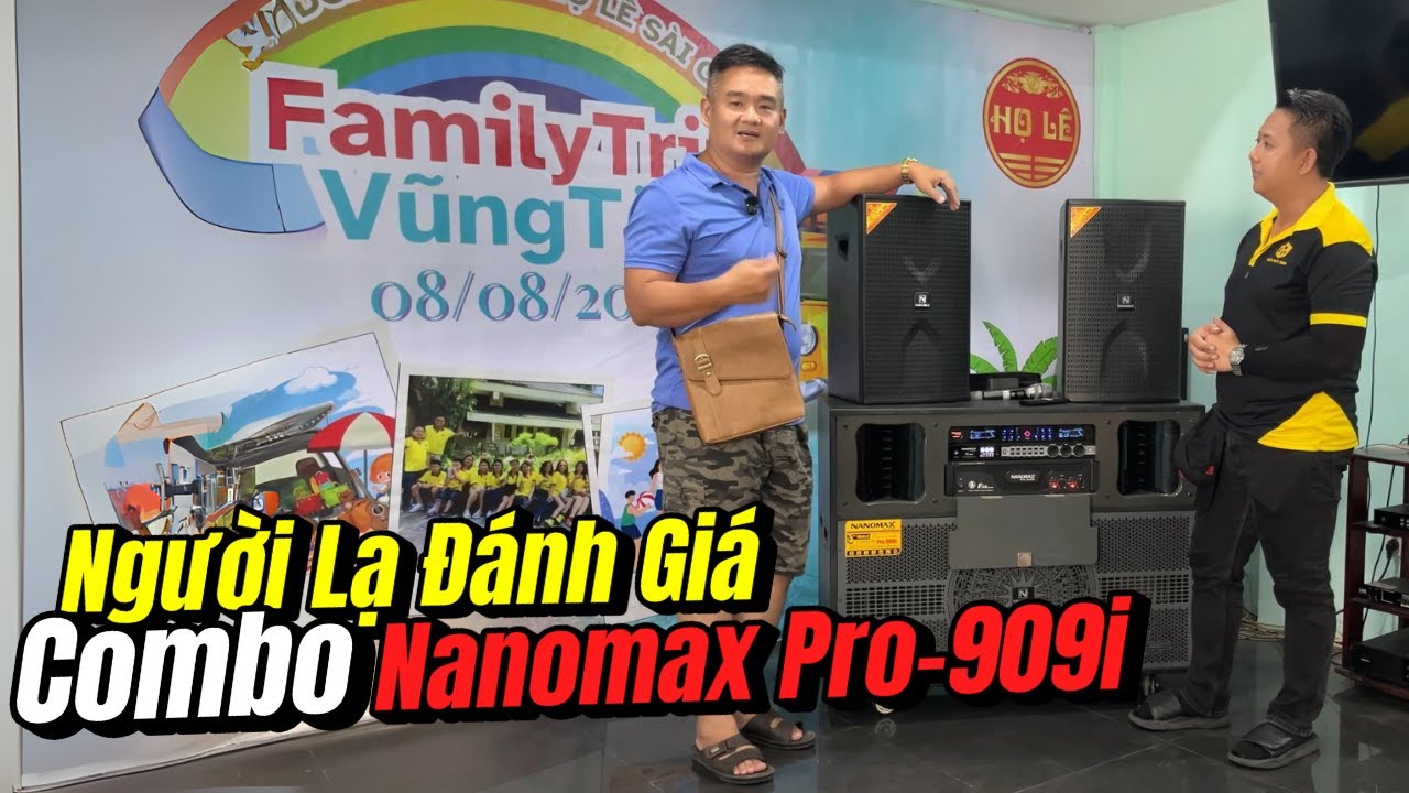 Khám Phá Nanomax Pro 909- Loa Hi-Fi Đỉnh Cao Cho Hệ Thống Âm Thanh Gia Đình Đẳng Cấp