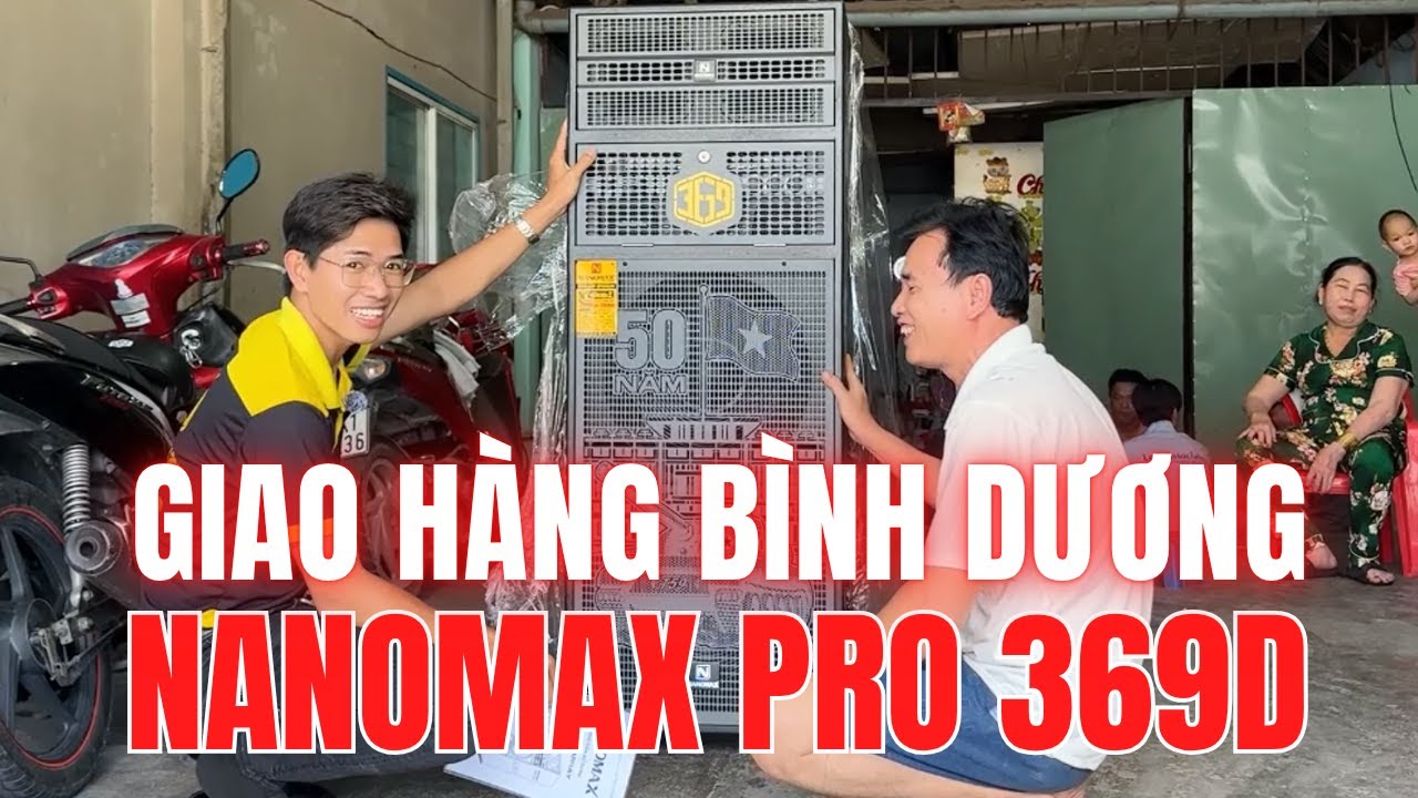 Loa Nanomax Pro 369d - Giải Pháp Âm Thanh Tuyệt Vời